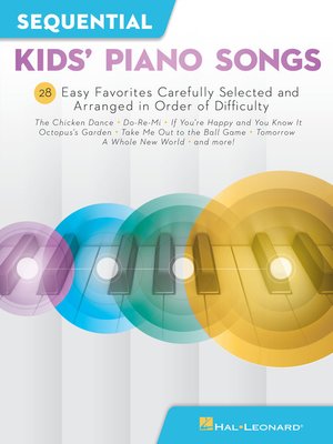 cover image of Sequential Kids' Piano Songs